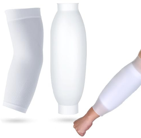 Protector de línea PICC impermeable, Protector Picc Brazo, cubierta de brazo medio Elbow, Escayola Protector Pie Ducha,Protector de yeso protección, para adultos y niños (L)