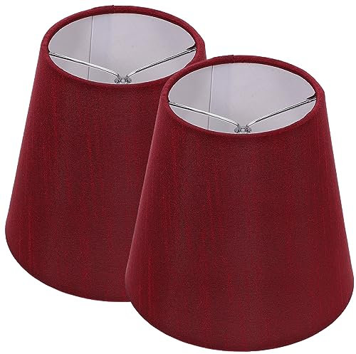 Alipis 2stücke Lampenschirm Aus Stoff Für Stehleuchten Pendelleuchten Und Wandleuchten Klein Trommelförmig Für Wohnzimmer Und Schlafzimmer Dekorativ Und Modern