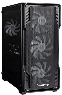 Bluechip GAMINGline T7800 AMD Ryzen? 7 7700X 16GB DDR5-SDRAM 1To SSD NVIDIA GeForce RTX 4060 Windows 11 Home Midi-Tower PC Nero