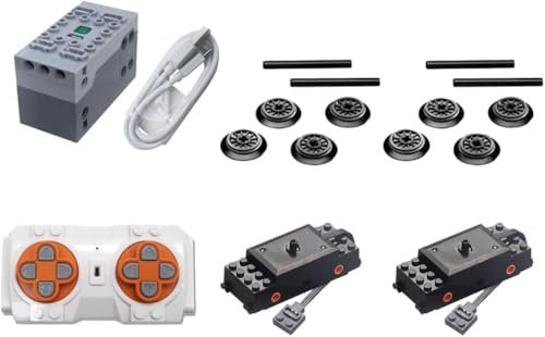 Fernbedienungs -Batterie -Box -Zug -Motor, Ersatzteile für den technischen Zug, Funktionsanstrengungsblock und Lego