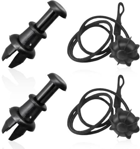 2St Kofferraum Halteband Hutablage Heckablage Strap Ersatz Auto Universal Haltebänder Kofferraumabdeckung Band Halterung für Kofferraum für VW Golf 6 5 4 MK6,MK5,GTI R20 KofferraumHutablage Ersatz