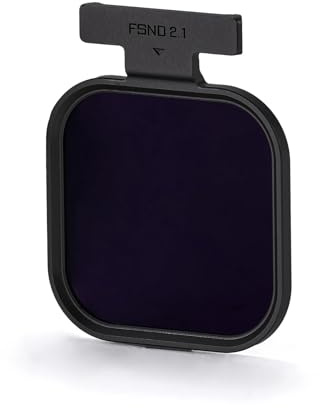 TILTA Khronos Magnetischer FSND 2.1 Filter kompatibel mit iPhone 16 Pro Max/16 Pro/15 Pro Max/15 Pro – Schwarz TK-IP-ND21-B