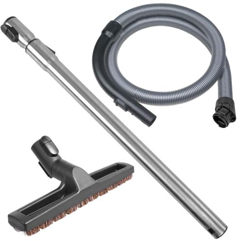 PRIMEBAG - SPARSET für Parkettboden Schlauch, Griff, Rohr, Parkettdüse - Passend für Miele Parkett & Co 6000, Parquet S 6210, Cat & Dog Hardfloor S6, Silent & Compact 6000, EcoFox S6 S6780, S6790 uvm