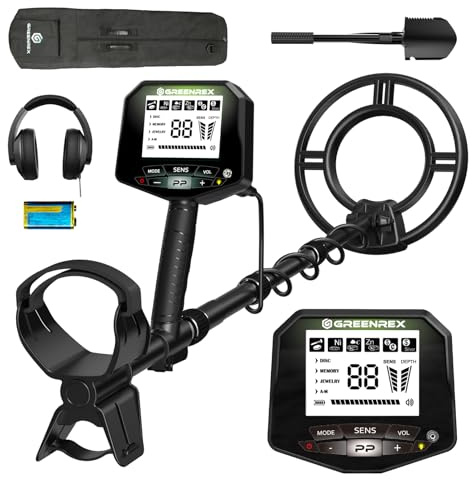 Metal Detector per adulti professionale, Pinpoint impermeabile, rilevamento oro e argento ad alta precisione, uso subacqueo e spiaggia, bobina IP68 da 10, LCD più grande, nuovo chip DSP avanzato