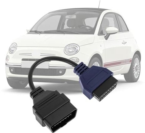 AMHTDOL OBD2 Adapter MultiECUScan A5,für Jeep Dodge Lancia Fahrzeuge,Blau | Erweiterte Diagnosefunktionen; Kompatibel mit Fiatecuscan; Geeignet für OBD Diagnosekabel,kompatibel mit Jeep,Dodge,Lancia