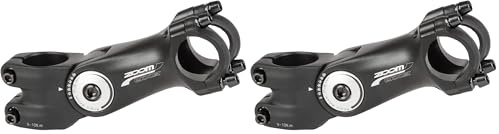 ZOOM verstelbarer Vorbau Ahead, Black, 1.1/8(28.6), 41/105 mm, 31.8 mm (Packung mit 2)