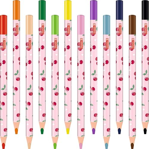Jumbo Buntstifte 12er Pckg. Fruity Love: 12 Stück