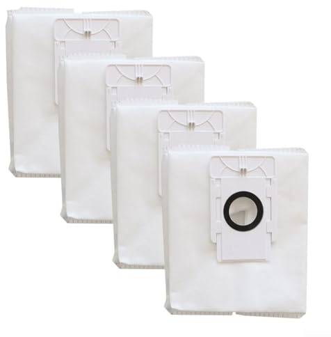Spelonify Lot de 4 sacs à poussière de rechange pour X50 SW, M8 Lite, 3,3 L, non tissé, compatibles avec VCR 7130 7230 et VRR80214VB