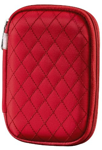 Hama Memory Card Case Bahia, Eva, Rot