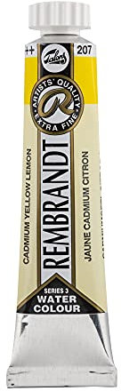 Rembrandt Tube d'aquarelle 20 ml Jaune de cadmium citron 207 (05042070)