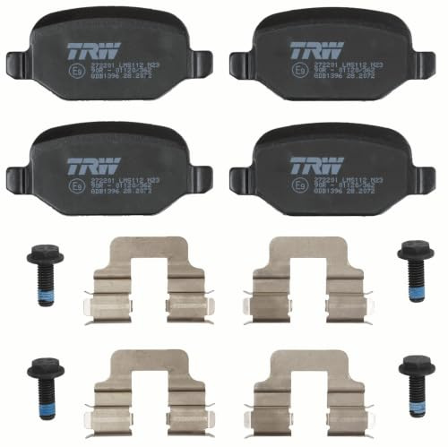 TRW GDB1396 Bremsbelagsatz, Scheibenbremse | Kompatibel mit: ALFA ROMEO 147, 156, 156 Sportwagon, GT, FIAT LINEA, LANCIA LYBRA, LYBRA SW