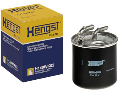 HENGST - Kraftstofffilter H140WK02 - Hochwertiger Kraftstoff-Leitungsfilter für KFZ - Entfernt Staub und Schmutz aus Otto- oder Dieselmotoren - Schützt das Einspritzsystem