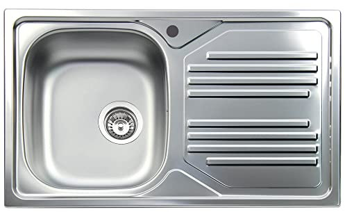 Apell TM861I Lavabo sobre-encimera Rectangular Acero inoxidable