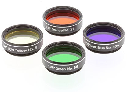 Explore Scientific Teleskop Filter Set 4 Mond & Planeten ab 200mm (8)