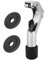 Pipe Cutter Bike Front Fork Handlebar Tube Cutter 6-42mm (1/4 to 1-5/8 Inch) Bicycle Steerer Cutting Tool with 2 Spare Disc Wheels