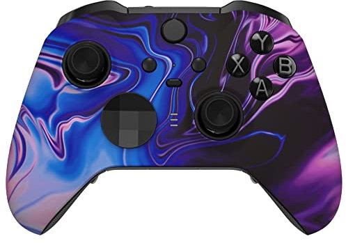 eXtremeRate Cover Frontale per Xbox Elite Series 2 Controller Model 1797,Custodia Scocca Case Ricambio per Xbox Elite Series 2 Wireless Controller Core&2 Anelli-Origine di Caos