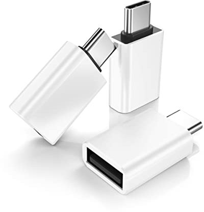 Basesailor MacBook Adapter - USB C auf USB A Konverter, Thunderbolt 4, für iMac, iPad Pro, Air, Microsoft Surface, Samsung Galaxy Tab S8, S9, S24, S25, Z Flip, Fold