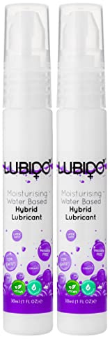 Lubido Hybrid Paraben Free Moisturising Creamy Gel Lube - 30ml (Pack of 2)