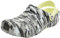 Crocs Unisex Erwachsene Bistro Work Graphic Clog Clog, Black/Lime, 38/39 EU