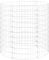 Poteau à gabion circulaire Acier galvanisé Ø100x100 cm