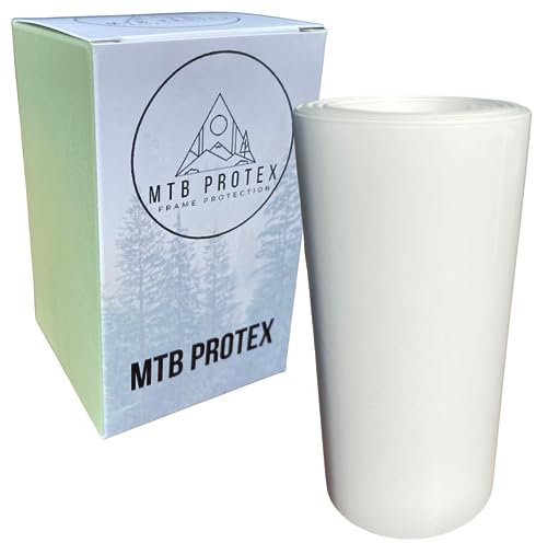 Nastro protettivo per bicicletta, 150 mm x 1 m, 2 m, 3 m, per proteggere la tua MTB, eBike, bici da strada da graffi, pietre, danni alla ghiaia, pellicola protettiva autoadesiva (150 mm x 1 m)