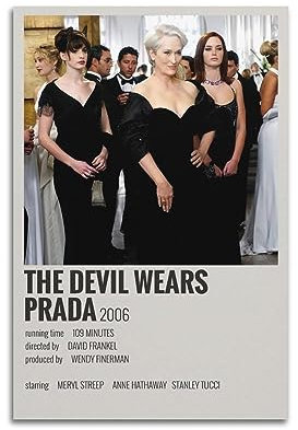 JEAM The Devil Wears Prada Ästhetische Bilder, individuelles Raumdekor, Wohnheim, Wanddekoration, Kunstposter, Albumcover, Bild, Dekor-Poster, 20 x 30 cm, ungerahmt