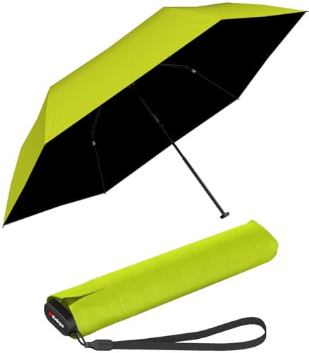 Knirps Taschenschirm US.050 Ultra Light Slim Manual mit UV- und Hitzeschutz - Lime