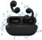 Showerpods, Shower Pods, Sol Showerpods Waterproof, SōL Earbuds, Showerpods Earbuds, Showerpods Bone Conduction (Black)