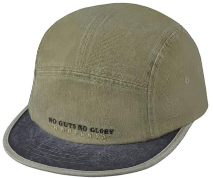 CLAPE Washed Short Brim Cap 5 Panel Baseball Cap Stickerei Flat Brim Basecap Gewaschene Baumwolle Snapback Cap Retro Dad Hat Classic Jockey Cap