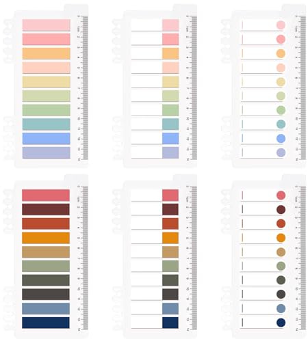 1200 Stücke Haftnotizen Tabs, Basicon Index Tabs, Klebezettel, Haftmarker Film, Textstreifen, Mini Haftstreifen, Klebemarkierungen, Beschreibbare Etiketten für Seitenmarkierung