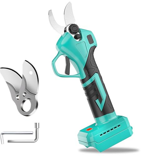Elektrische Gartenschere, Astschere Akku, Kompatibel Mit Makita18v Akku, Akku Rebschere mit 30mm Schnittdurchmesser Bürstenlosem Motor, für Gartenarbeit und Beschneidung (Ohne Akku)