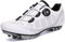KONJACLY Mountainbike-Schuhe Für Damen, Bequeme Damen-MTB-Schuhe Indoor-Fahrradschuhe Kompatibel Mit SPD 2-Schrauben-Pedalen Mit Cleats,Weiß,38 EU