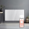 Futura 1500W White Glass WIFI Smart App Control Electric Radiator Heaters for Home, Bathroom Safe Electric Heater Setback Timer Lot 20 & Advanced Thermostat Control Wall Mounted or Floor Standing
