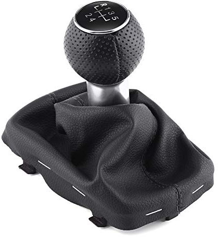 Genérico Pomo + funda de cambio 5V compatible con Audi A3 8L (1996-2003) - nuevo