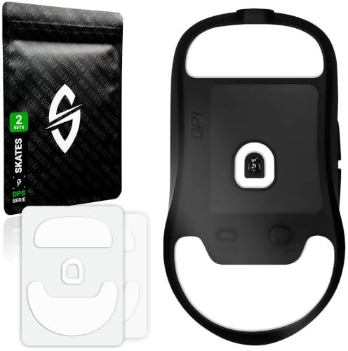 SensoryBoost DPS Glides (2 Sets) – kompatibel mit Endgame Gear OP1we | SPEED – Mouse Skates für ultraschnelles, reibungsarmes Gleiten mit abgerundeten Kanten – Ersatz-Mausfüße aus PTFE