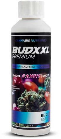 BUDXXL Candy Blüte Booster - Premium Grow Dünger für die Blütephase mit extra Phosphor und Kalium (250ml)