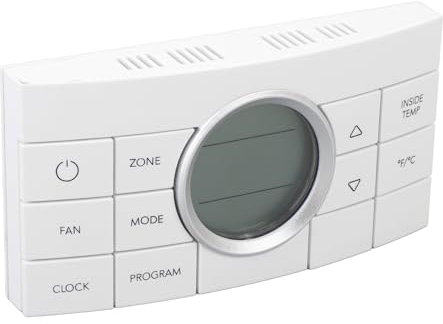 Juroupi RV Thermostat 10 Buttons Multi Zone Comfort Control Center 3314082.000 for Air Conditioner Series 579 595 600 6308 520 6218xx 457915 (White)