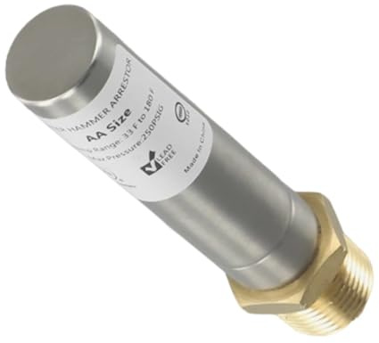 LIUZIKUN Tope de Ruido para tubería de Lavadora y lavavajillas, Rosca de 1/2 Pulgada, Golpe de ariete para un Funcionamiento silencioso y Duradero del Aparato