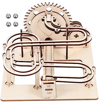 ERINGOGO 1satz Holz-murmelbahn Puzzle Spielzeug Für Mechanisches Konstruktionsspielzeug Aus Holz Intelligentes Lernspielzeug Für Kreative Experimente Und Puzzle-Fans