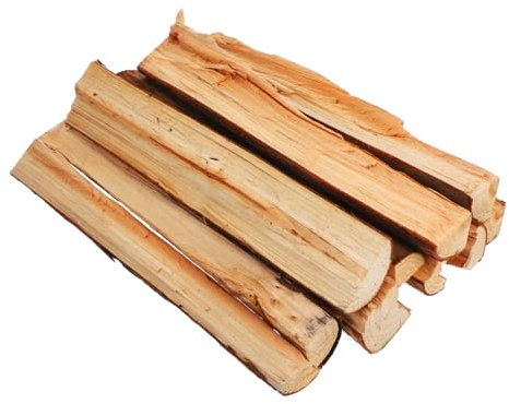 Mikikit 10 Piezas Chimenea Decorativa De Leña Ramas De Abedul Troncos De Abedul para Chimenea Leños para Chimenea Interior Troncos De Abedul Falsos Troncos para Decoración Marrón Madera