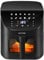 KOMORE Digital Air Fryer 8L,1700W 12 in 1 Compact Airfryers with Touchscreen, RapidAir Technology for Extra Crisp, 60mins Timing, Nonstick & Dishwasher Safe, Oil-Free, Black