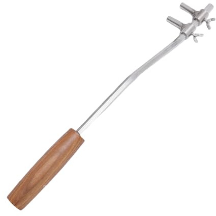 Tissting Bonsai Ast Biegewerkzeug Aus Edelstahl, Professionelles Gartengerät Mit Holzgriff Für Präzises Bonsai Design Und Formgebung (42,5cm), Ideal Für Hobby- Und Profi Gärtner