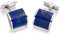 HOXTON LONDON Herren-Manschettenknöpfe Sterling Silber & Lapis Lazuli Square 0.74.1482