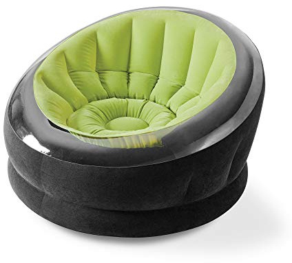 Intex Aufblasbarer Lounge-Sessel und Fernsehsessel Empire Chair,grün,112 x 109 x 69 cm