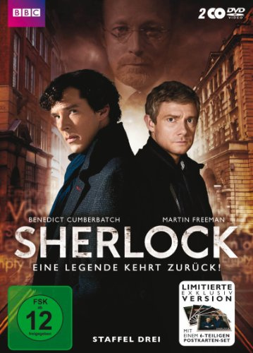 Sherlock - Staffel 3 inklusive Postkartenset[Limited Edition] [2 DVDs]-exklusiv bei Amazon