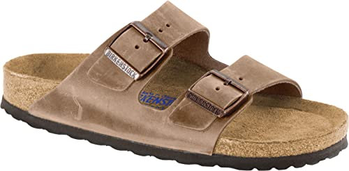 Birkenstock Men's Arizona Sfb Open Toe Sandals, Brown, 7 UK