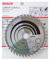 Bosch Lama per sega circolare HM CT 180 X 25,4 mm con 2 Anelli Riduttori su 19 e 20 mm 40 denti 2608640747