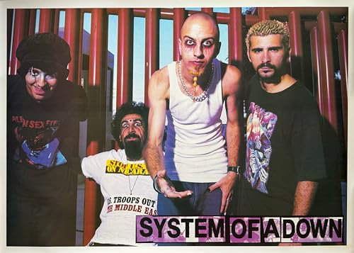 System Of A Down – 64 x 90 cm zeigt/Poster
