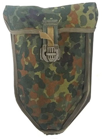 Armeeverkauf BW Spatentasche,Klappspatentasche,Flecktarn,gebraucht