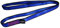 NewDoar Kletterschlinge 16 mm Nylon-Schlingenläufer 22 KN 4840 LB Kletterseil zum Klettern, Erstellen von Ankersystemen, Abseilausrüstung, perfekt für Baumarbeiten-Blue/180/1